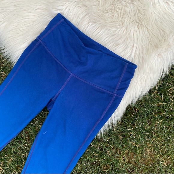 Athleta blue ombré leggings XXS - Picture 2 of 6